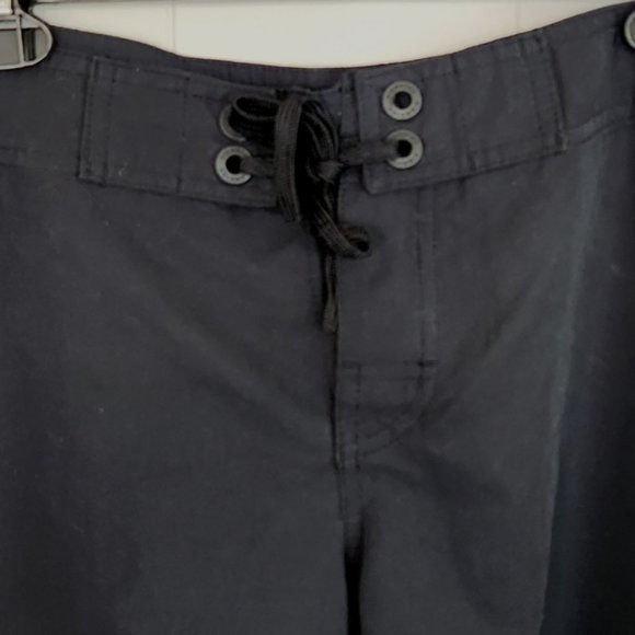 Columbia Black Swim Board Shorts Trunks Cover-Up Beach Swimsuit Womens 14 - Picture 5 of 8